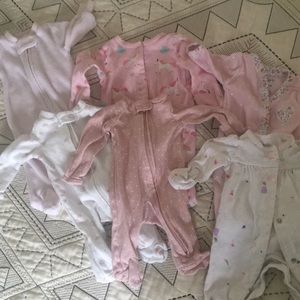 Preemie Girl Sleepers/One Piece